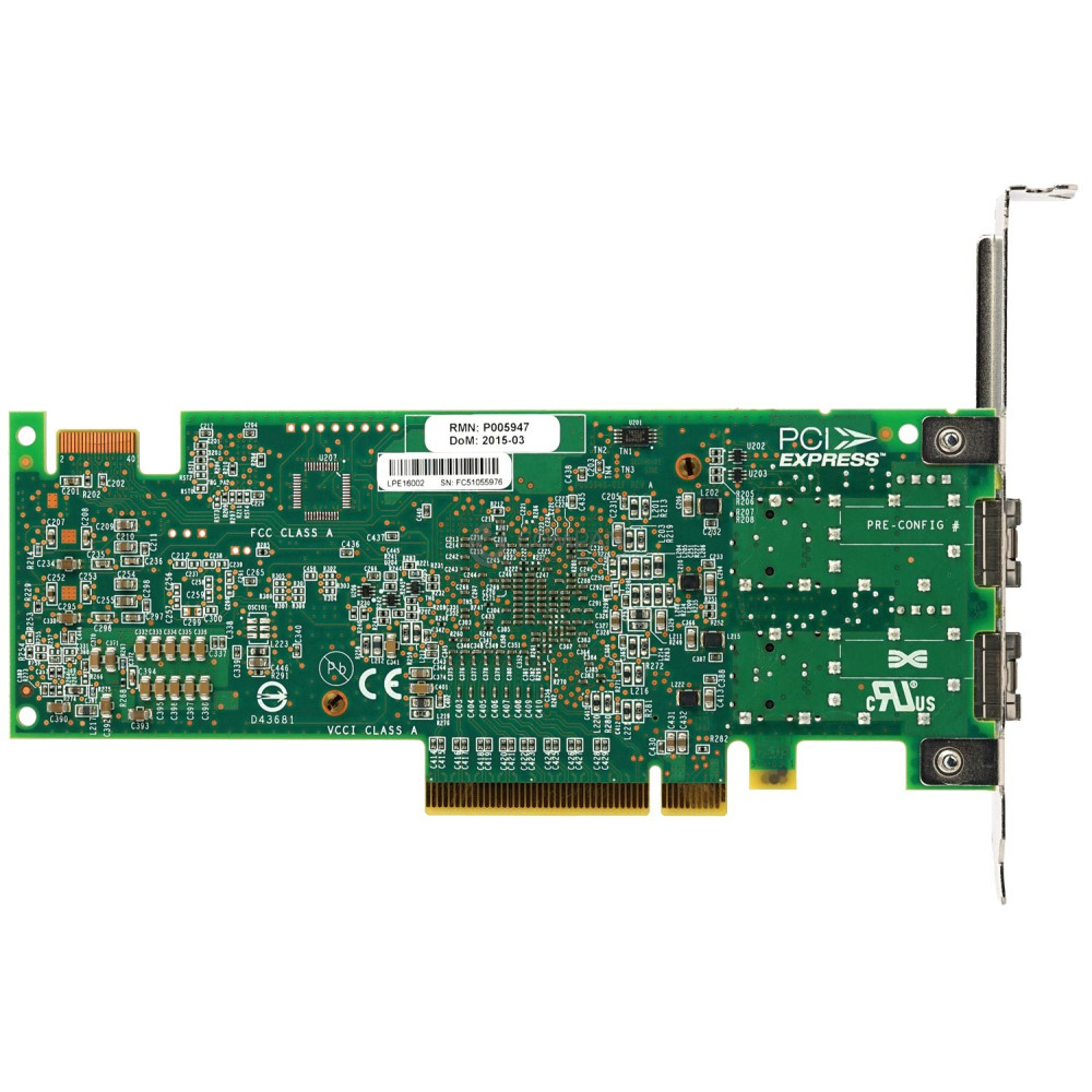 577F IBM 2-PORT 16GB SFP+ FIBRE CHANNEL ADAPTER FOR IBM PSERIES POWER8